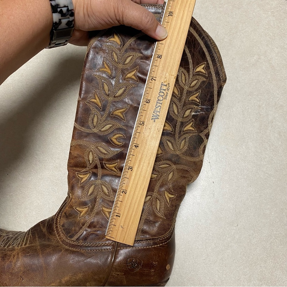 Ariat Cowboy Boots Women’s Size 7 Brown Desert Holly Western Cowgirl Boots - Picture 7 of 10